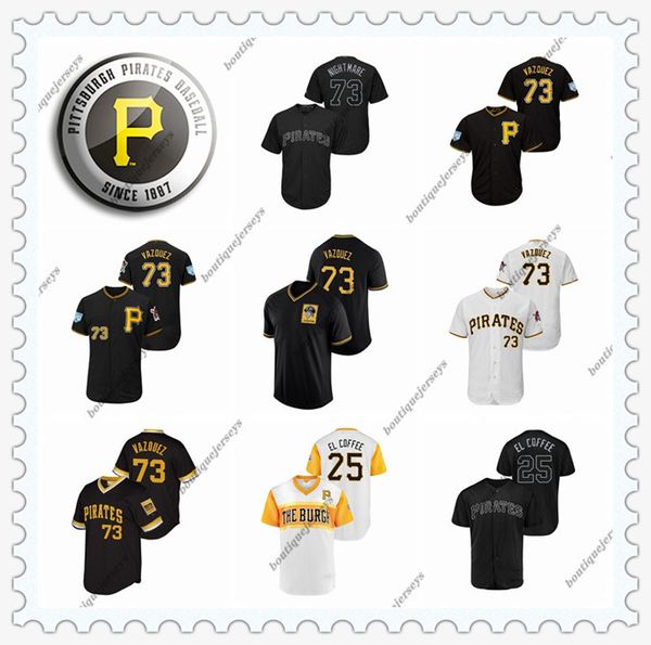 custom men women kids pittsburgh pirates 73 vazquez 73 nightmare 25 polanco 25 el coffee home felipe gregory baseball jerseys, Black
custom men women kids pittsburgh pirates 73 vazquez 73 nightmare 25 polanco 25 el coffee home felipe gregory baseball jerseys, Black