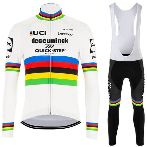 spring summer cycling long jersey ropa ciclismo+ bib pants 2020 quick step team world champion with gel pad-pick size:xs-4xl, Black;red
spring summer cycling long jersey ropa ciclismo+ bib pants 2020 quick step team world champion with gel pad-pick size:xs-4xl, Black;red