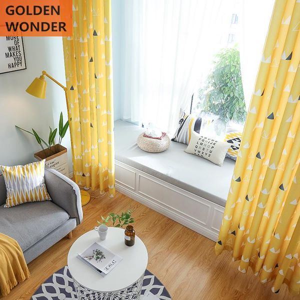 modern simple lemon yellow children triangular geometric curtains for living room fashion fresh cotton and lien fabric
modern simple lemon yellow children triangular geometric curtains for living room fashion fresh cotton and lien fabric
