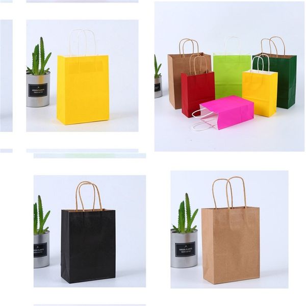 shopping bags kraft paper multifunction soft color paper bag with handles festival gift packaging bag 21x15x8cm 164 k2
shopping bags kraft paper multifunction soft color paper bag with handles festival gift packaging bag 21x15x8cm 164 k2