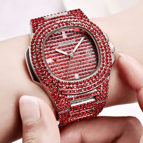new listing men's fashion watch 4 color full diamond stainless steel quartz watch men's casual business watch support customized l, Slivery;brown
new listing men's fashion watch 4 color full diamond stainless steel quartz watch men's casual business watch support customized l, Slivery;brown