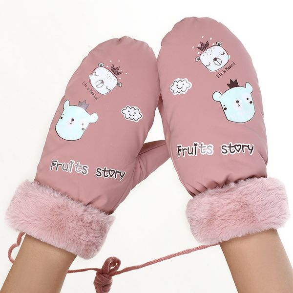 winter women' cute korean cartoon student warm and plush thicken cold-proof riding driving gloves, Blue;gray
winter women' cute korean cartoon student warm and plush thicken cold-proof riding driving gloves, Blue;gray