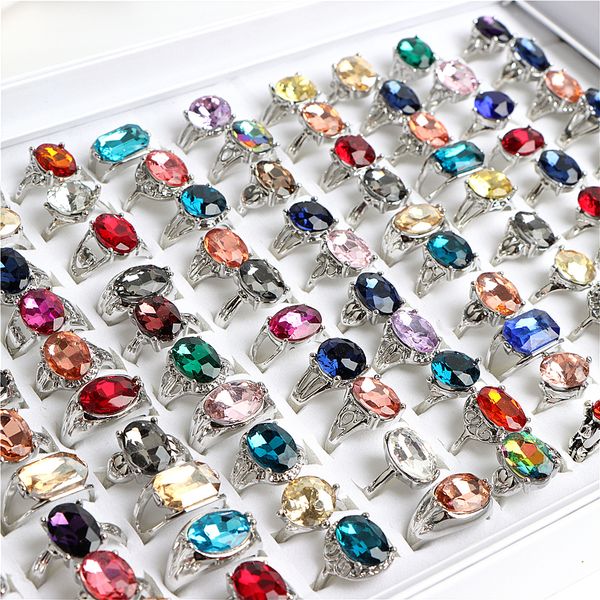 wholesale 50pcs/lot fashion colorful glass imitation gemstone rings for women mix color party gifts jewelry, Golden;silver
wholesale 50pcs/lot fashion colorful glass imitation gemstone rings for women mix color party gifts jewelry, Golden;silver
