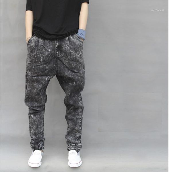 men's pants men denim jeans oversized large harem baggy trousers hiphop casual1, Black
men's pants men denim jeans oversized large harem baggy trousers hiphop casual1, Black