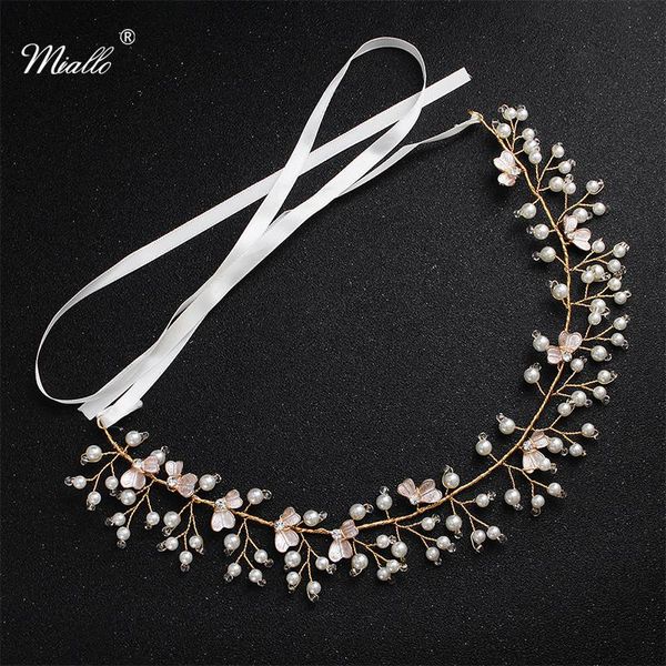 miallo fashion blossom headpiece wedding hair accessories headband bridal hair vine for hairstyle bride's tiaras, Golden;silver
miallo fashion blossom headpiece wedding hair accessories headband bridal hair vine for hairstyle bride's tiaras, Golden;silver