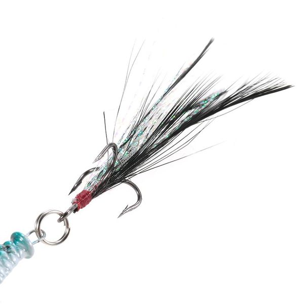 4pcs/lot metal spinner fish lure 6g 6.5cm feather bait striped bass killer bait long sfishing tackle sqcdqq pingtoy
4pcs/lot metal spinner fish lure 6g 6.5cm feather bait striped bass killer bait long sfishing tackle sqcdqq pingtoy