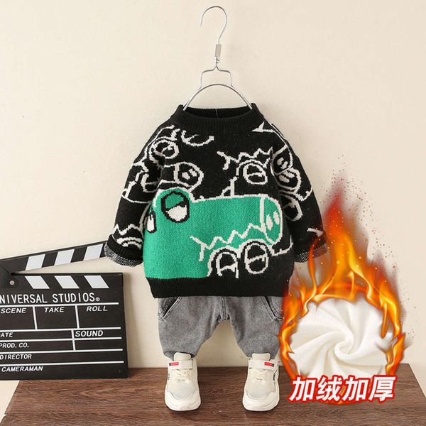 2020 boys' winter sweater new autumn children's cartoon plush thickened warm cloth men's treasure 2-8 years old top, Blue
2020 boys' winter sweater new autumn children's cartoon plush thickened warm cloth men's treasure 2-8 years old top, Blue