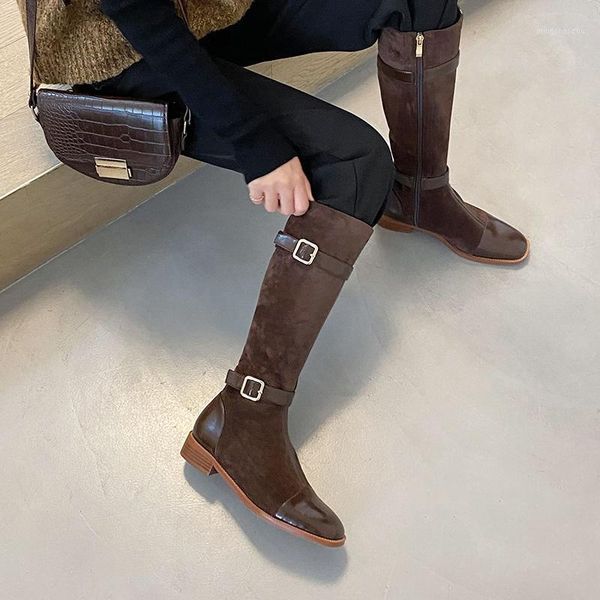 boots 2021 fashion women winter long zipper knee high casual simple and versatile black brown size 33-401
boots 2021 fashion women winter long zipper knee high casual simple and versatile black brown size 33-401