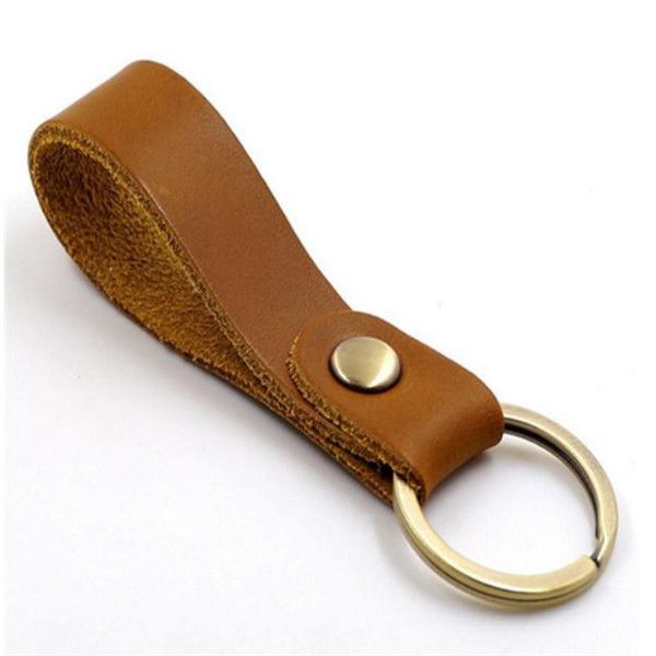 fashion key buckle car keychain handmade leather keychains men women bag pendant accessories 9 color y6656, Silver
fashion key buckle car keychain handmade leather keychains men women bag pendant accessories 9 color y6656, Silver