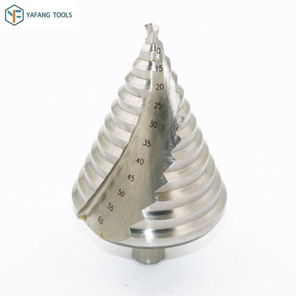 1pcs 6-60mm hss tools spiral groove step drill bit round shank wood metal plastic hole cutter core drill bit1
1pcs 6-60mm hss tools spiral groove step drill bit round shank wood metal plastic hole cutter core drill bit1