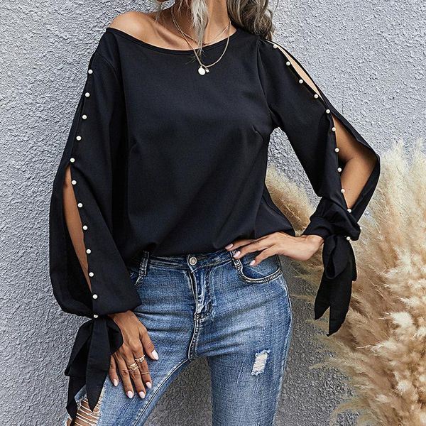 beading women blouse shirt long sleeve black tie feminine blouse 2020 casual fashion woman blouses 2020 ladies female new, White
beading women blouse shirt long sleeve black tie feminine blouse 2020 casual fashion woman blouses 2020 ladies female new, White