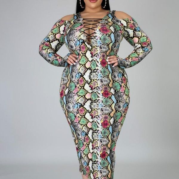 женщины sexy snake printed платье плюс размер дамы bodycon холодное плеча узелок строка с длинным рукавом большой размер clubwear женщины fa, Black;gray
женщины sexy snake printed платье плюс размер дамы bodycon холодное плеча узелок строка с длинным рукавом большой размер clubwear женщины fa, Black;gray