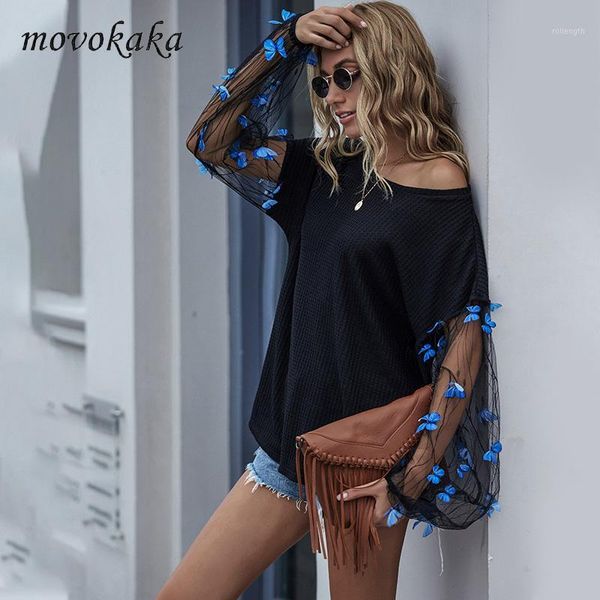 movokaka autumn winter t shirt women tee shirt femme butterfly print patchwork tshirts women black t plus size1, White
movokaka autumn winter t shirt women tee shirt femme butterfly print patchwork tshirts women black t plus size1, White