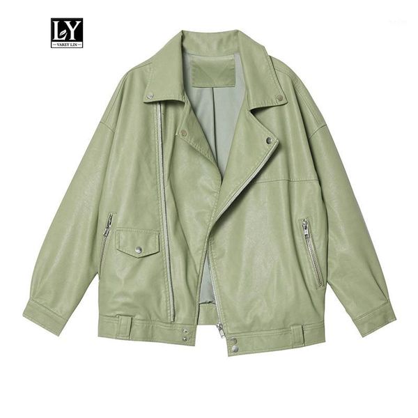 ly varey lin faux soft leather women loose jacket autumn faux pu moto biker zipper rivet overcoat female street punk outerwear1, Black
ly varey lin faux soft leather women loose jacket autumn faux pu moto biker zipper rivet overcoat female street punk outerwear1, Black