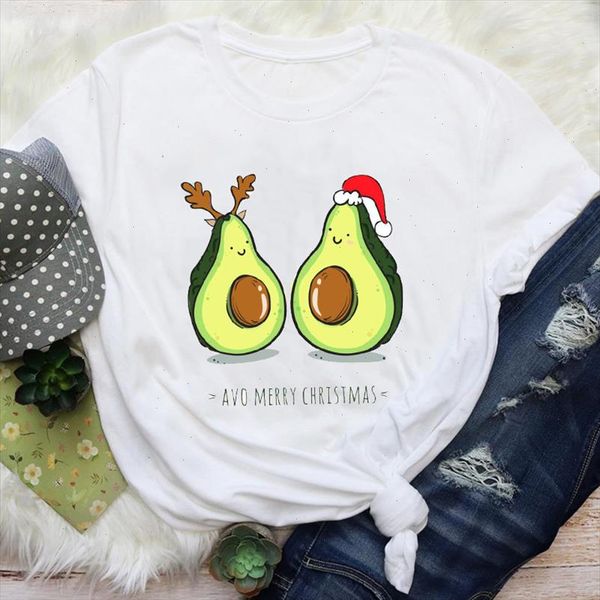 women cartoon avocado style trend 90s holiday merry christmas print lady female graphic tees clothes t shirt t shirt, White
women cartoon avocado style trend 90s holiday merry christmas print lady female graphic tees clothes t shirt t shirt, White