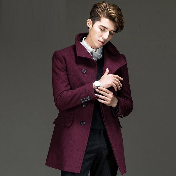 men's wool & blends winter fall fashion blue navy wine red long woolen coat , autumn casual 3xl coats for men clothes, Black
men's wool & blends winter fall fashion blue navy wine red long woolen coat , autumn casual 3xl coats for men clothes, Black