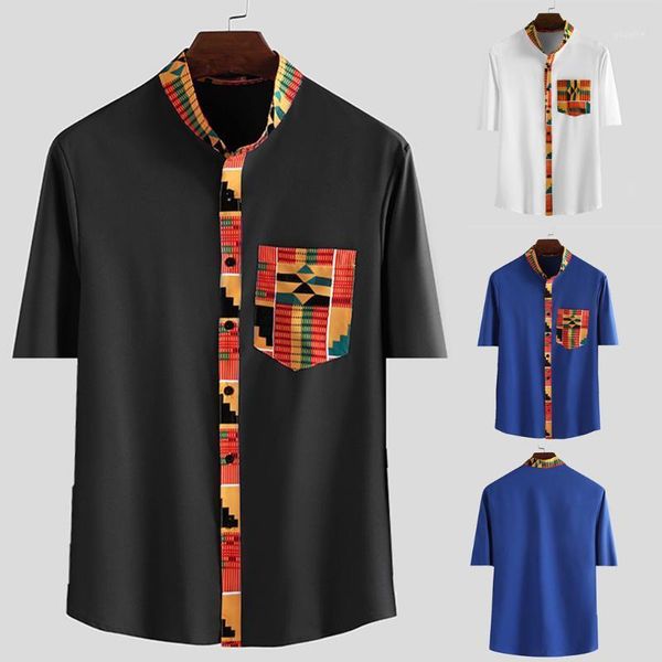 2020 new stylish mens vintage ethnic printed shirts stand collar short sleeve loose shirt camicia da uomo caldo#0430g301, White;black
2020 new stylish mens vintage ethnic printed shirts stand collar short sleeve loose shirt camicia da uomo caldo#0430g301, White;black