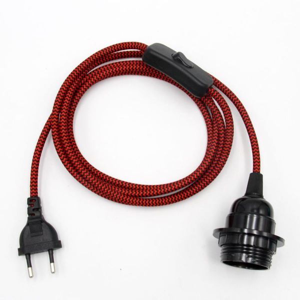 ce vde 2m/2.5 meters euro plug power cord with push button switch e27 threaded light socket bulb lamp holder
ce vde 2m/2.5 meters euro plug power cord with push button switch e27 threaded light socket bulb lamp holder