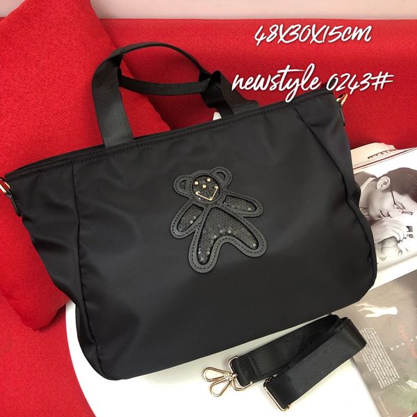 brand women carry-on bag waterproof cloth shopping bag fashion casual handbag
