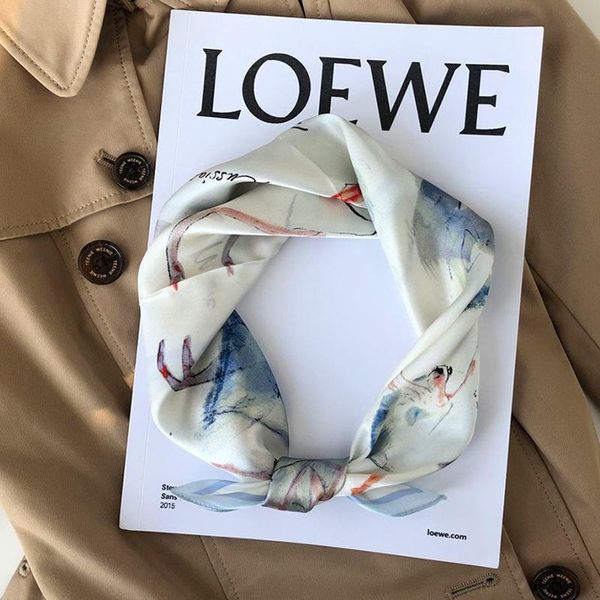 scarves brand 2021 winter scarf 100% silk spring square satin hijab small squares female poncho foulard bandana shawl, Blue;gray
scarves brand 2021 winter scarf 100% silk spring square satin hijab small squares female poncho foulard bandana shawl, Blue;gray