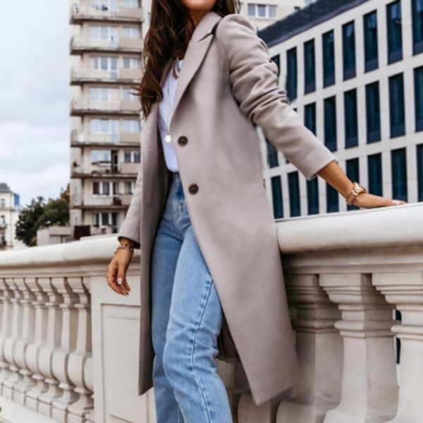 2020 blends woolens overcoat female coat autumn winter the new fashion long style women jacket plus size women's wool camel coat1, Black
2020 blends woolens overcoat female coat autumn winter the new fashion long style women jacket plus size women's wool camel coat1, Black