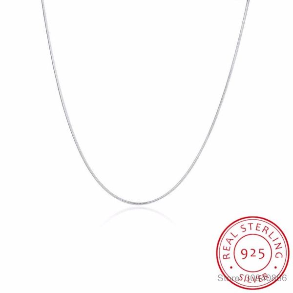 925 sterling silver snake цепи ожерелье используется для подвески подвески женщины colar s-n34 (диаметр 1 мм
925 sterling silver snake цепи ожерелье используется для подвески подвески женщины colar s-n34 (диаметр 1 мм
