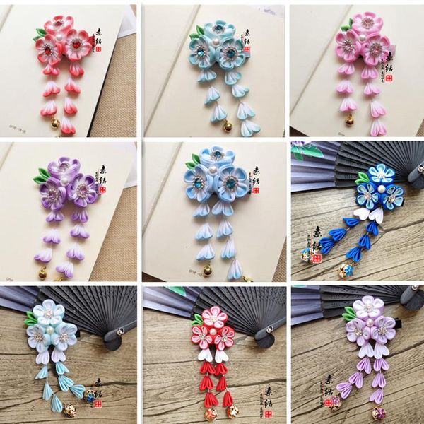 japanese handmade hairpin cloth sakura tassel bell hair clip tsumami zaiku headdress kimono geisha cosplay hair accessories
japanese handmade hairpin cloth sakura tassel bell hair clip tsumami zaiku headdress kimono geisha cosplay hair accessories
