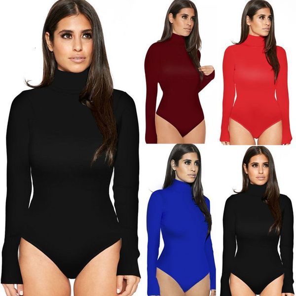 womens long sleeve bodysuit stretch ladies leotard body turtle neck jumpsuit, Black;white
womens long sleeve bodysuit stretch ladies leotard body turtle neck jumpsuit, Black;white