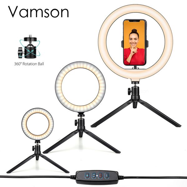 vamson desktop с подставкой и телефон владельца led ring light для веб-камеры, селфи, фотографии, камера, макияж vls08e
vamson desktop с подставкой и телефон владельца led ring light для веб-камеры, селфи, фотографии, камера, макияж vls08e