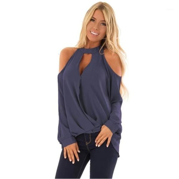 halterneck casual all match charming off shoulder polyester spring blouses girls long sleeve button chiffon women shirt1, White
halterneck casual all match charming off shoulder polyester spring blouses girls long sleeve button chiffon women shirt1, White