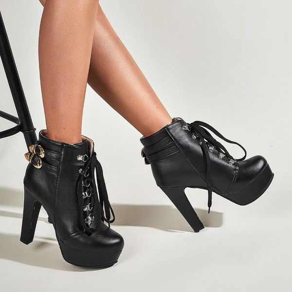 boots winter 2021 style, wide-heeled, high-heeled, lace-up, waterproof, thick-soled, plus-size black
boots winter 2021 style, wide-heeled, high-heeled, lace-up, waterproof, thick-soled, plus-size black