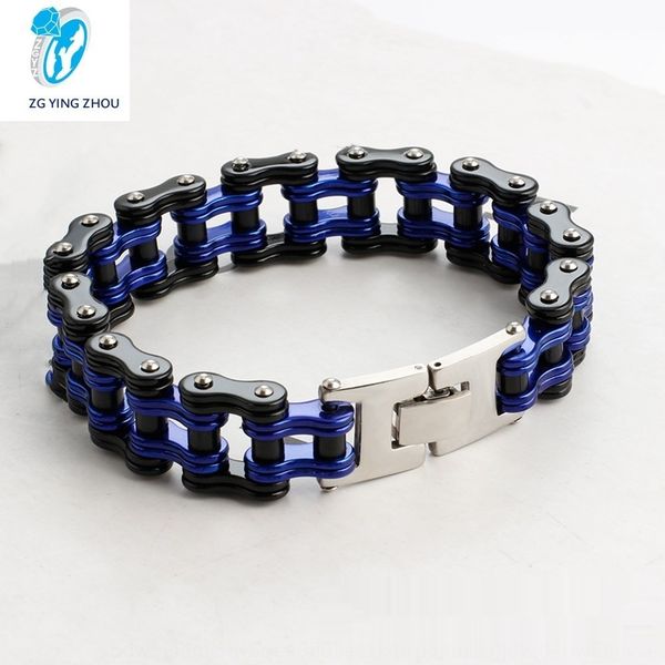 stainless steel bicycle domineering locomotive titanium steel men's and women's bicycle bracelet bracelet bracelets nlbzw, Golden;silver
stainless steel bicycle domineering locomotive titanium steel men's and women's bicycle bracelet bracelet bracelets nlbzw, Golden;silver