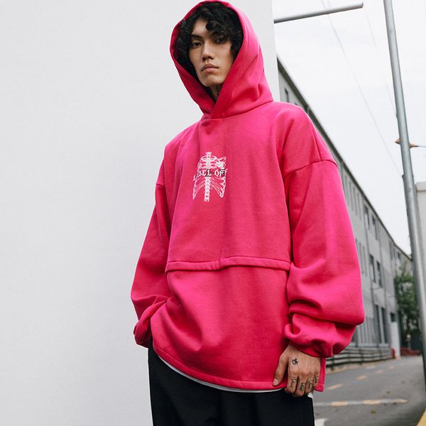 2020 men's autumn and winter new sweatshirt hip-hop loose oversized plus velvet fashion hoodie c0127, Black
2020 men's autumn and winter new sweatshirt hip-hop loose oversized plus velvet fashion hoodie c0127, Black