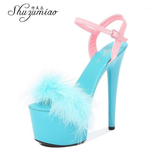 sandals mixed colors fur women shoes 2021 feather stripers heels platform 17 cm high pole dance wedding shoes1, Black
sandals mixed colors fur women shoes 2021 feather stripers heels platform 17 cm high pole dance wedding shoes1, Black