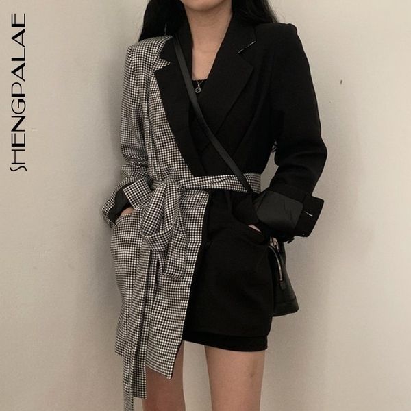 shengpalae ins style autumn design split joint lattice irregular blazers chalaza high waist long fund loose coat woman fv351 t200716, White;black
shengpalae ins style autumn design split joint lattice irregular blazers chalaza high waist long fund loose coat woman fv351 t200716, White;black