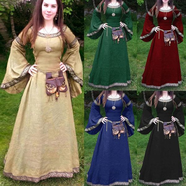 medieval cosplay costumes for women dress halloween carnival party performance long sleeve middle ages renaissance dresses1, Black;gray
medieval cosplay costumes for women dress halloween carnival party performance long sleeve middle ages renaissance dresses1, Black;gray