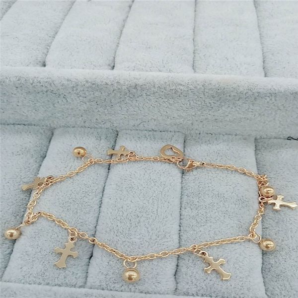 fzmsi stainless braceletstyle steel pendant women's steel cross pendant bracelet gold bracelet gold small anklet epe2u, Golden;silver
fzmsi stainless braceletstyle steel pendant women's steel cross pendant bracelet gold bracelet gold small anklet epe2u, Golden;silver