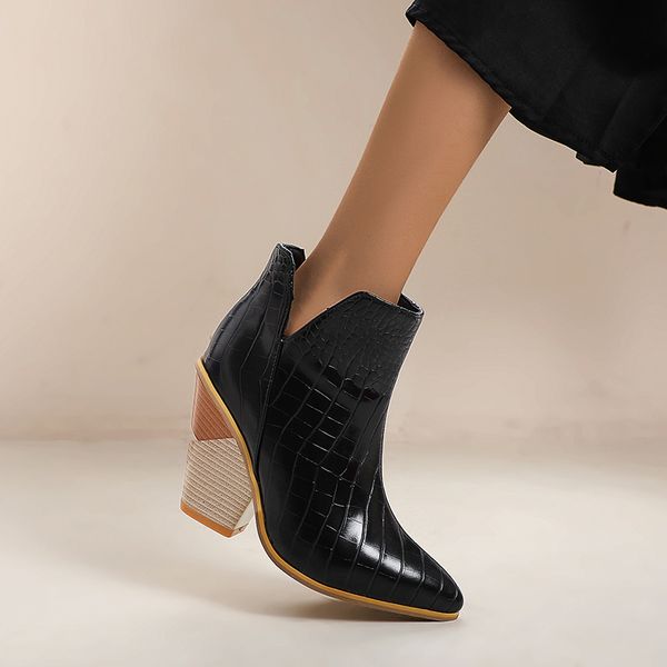 boots 2021 plus size 22-28cm autumn length and winter relief crocodile snake pattern female shoes 4-color wrnu, Black
boots 2021 plus size 22-28cm autumn length and winter relief crocodile snake pattern female shoes 4-color wrnu, Black