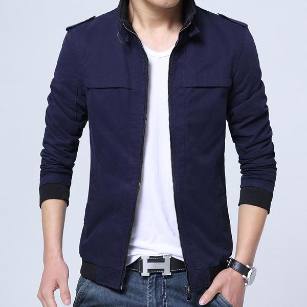 men's jackets autumn and winter style jacket fashion casual washing stand collar coat solid color wear, Black;brown
men's jackets autumn and winter style jacket fashion casual washing stand collar coat solid color wear, Black;brown
