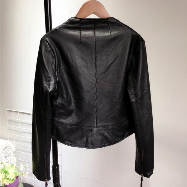 women's leather & faux european slim washed pu women fashion 2021 zipper black biker jacket street punk short coat female s
women's leather & faux european slim washed pu women fashion 2021 zipper black biker jacket street punk short coat female s