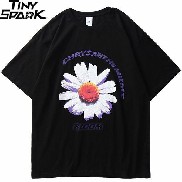 men hip hop t shirt streetwear daisy flower t-shirt harajuku tshirts summer short sleeve fashion casual tees cotton kg-437, White;black
men hip hop t shirt streetwear daisy flower t-shirt harajuku tshirts summer short sleeve fashion casual tees cotton kg-437, White;black