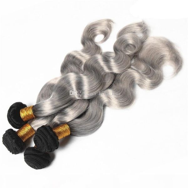 unprocessed 4pcs silver grey ombre hair extensions #1b grey body wave 9a malaysian virgin human hair weaves price ombre hair bundles, Black
unprocessed 4pcs silver grey ombre hair extensions #1b grey body wave 9a malaysian virgin human hair weaves price ombre hair bundles, Black