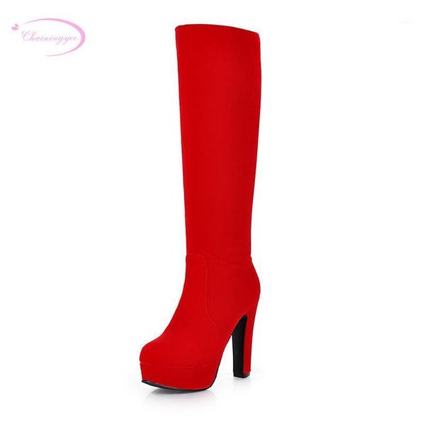 boots chainingyee party style comfortable autumn knee high boot fashion platform black blue red brown high-heeled women's riding boots1
boots chainingyee party style comfortable autumn knee high boot fashion platform black blue red brown high-heeled women's riding boots1