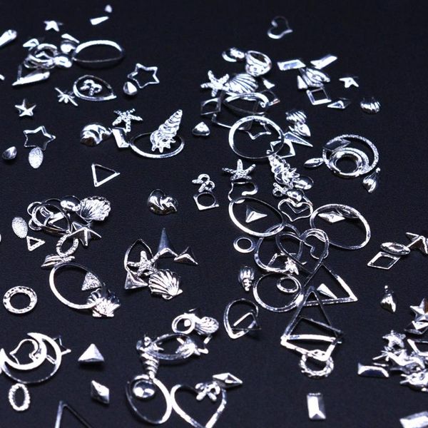 nail art decorations 100pcs/pack 3d shiny alloy decoration star sun sea animal 13 shapes nails stud metal butterfly jewelry, Silver;gold
nail art decorations 100pcs/pack 3d shiny alloy decoration star sun sea animal 13 shapes nails stud metal butterfly jewelry, Silver;gold
