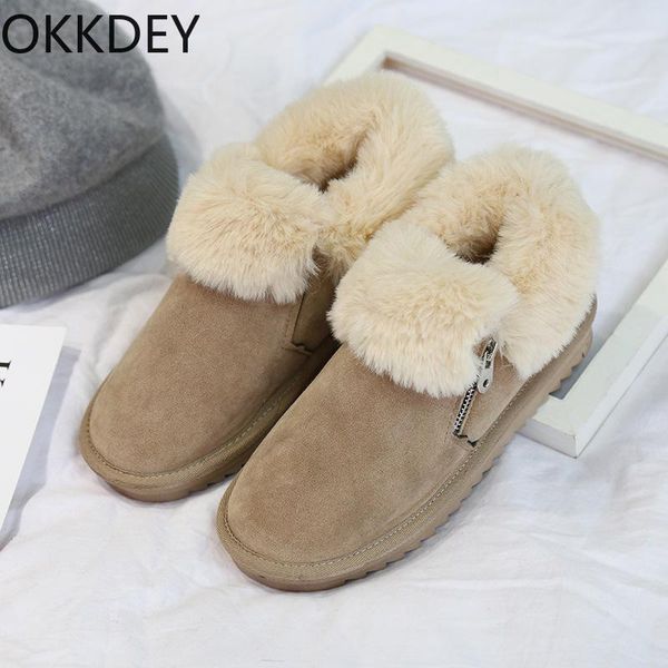 fur integrated warm, anti slip and wear-resistant zipper snow boots boots, short boots and low for women in winter, Black
fur integrated warm, anti slip and wear-resistant zipper snow boots boots, short boots and low for women in winter, Black