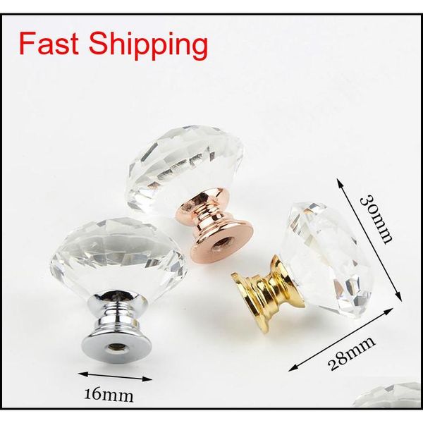 30mm diamond shape crystal glass knobs cupboard pulls drawer knobs kitchen cabinet handles furnitur qylhfk bde_luck
30mm diamond shape crystal glass knobs cupboard pulls drawer knobs kitchen cabinet handles furnitur qylhfk bde_luck