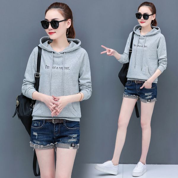 2020 spring new style hooded pullover single blouse season new style students hoodie female short loose pure cotton fashion fash, White;black
2020 spring new style hooded pullover single blouse season new style students hoodie female short loose pure cotton fashion fash, White;black