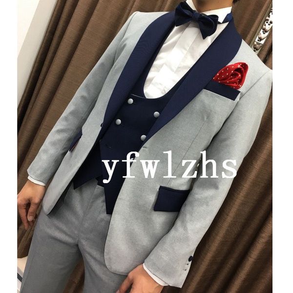 выполненный на заказ one button groomsmen шаль лацкане жениха смокинги мужские костюмы свадебные / выпускной вечер / ужин шафер blazer (курт, Black;gray
выполненный на заказ one button groomsmen шаль лацкане жениха смокинги мужские костюмы свадебные / выпускной вечер / ужин шафер blazer (курт, Black;gray