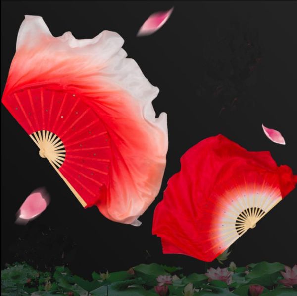 stage wear real silk belly dance fan veil pairs red gradient multi size 5 mommes bamboo yangko factory wholesale, Black;red
stage wear real silk belly dance fan veil pairs red gradient multi size 5 mommes bamboo yangko factory wholesale, Black;red