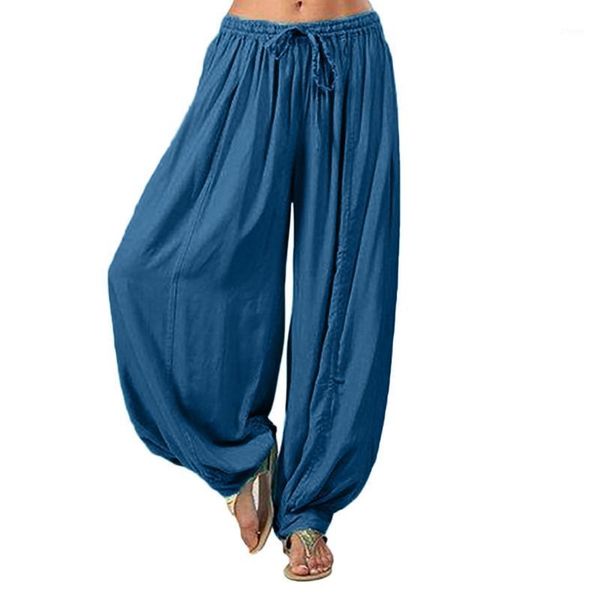 women wide leg pants summer high waist trousers chic streetwear pants solid color casual loose harem female trousers 7.21, Black;white 
women wide leg pants summer high waist trousers chic streetwear pants solid color casual loose harem female trousers 7.21, Black;white